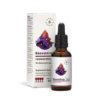 Resvadrop Resweratrol 2,5% 30 ml Aura Herbals